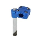 Alta Bicycle Steel 4 Bolt Alloy Bmx Quill Stem Multiple Sizes Colors Blue 222Mm