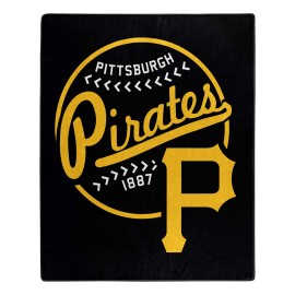 Northwest Company Pittsburgh Pirates Moonshot Raschel Throw Blanket