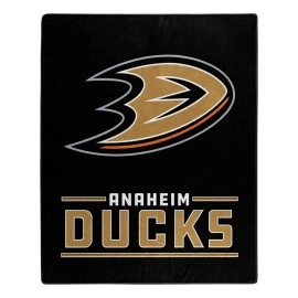 Northwest Company Anaheim Ducks Interference Raschel Throw Blanket