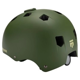 Mongoose Bmx Bike Helmet Multi Sport Kids Helmet Matte Army Green Youth