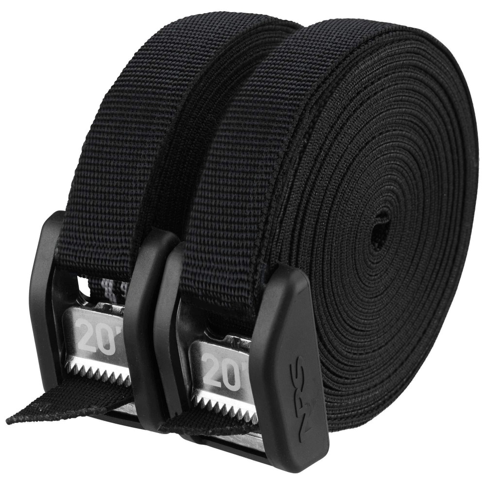 Nrs 20 Buckle Bumper Strap Pair Stealth Black