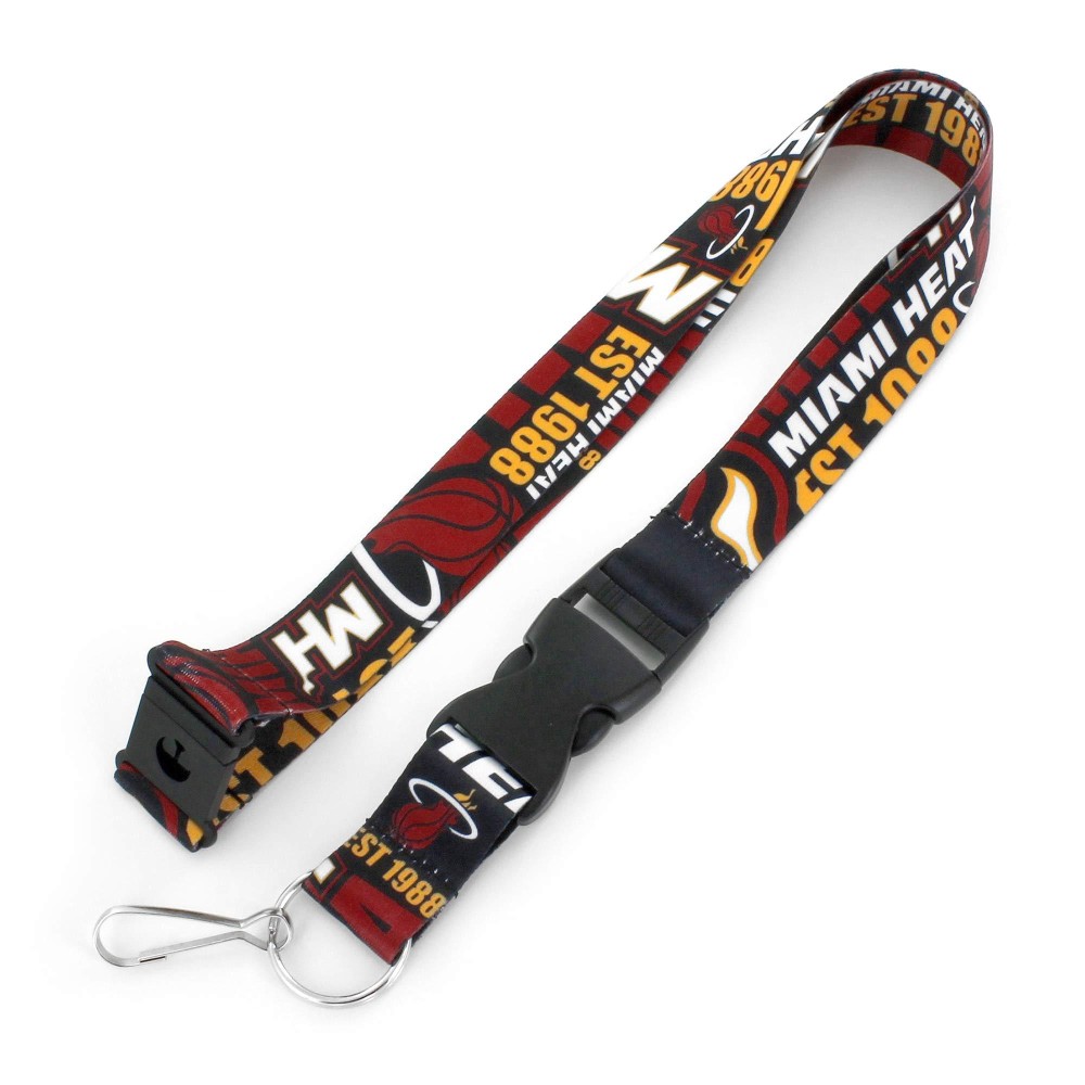 Aminco NBA Miami Heat Dynamic Lanyard Team Color One Size