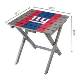 New York Giants Folding Adirondack Table