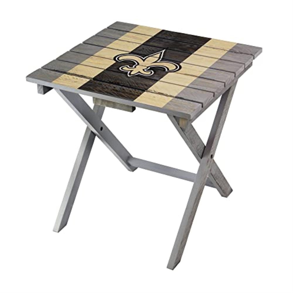 New Orleans Saints Folding Adirondack Table