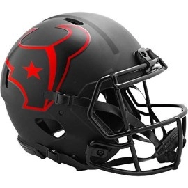 Houston Texans Helmet Riddell Authentic Full Size Speed Style Eclipse Alternate Special Order