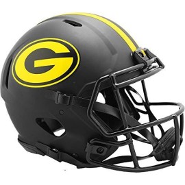 Green Bay Packers Helmet Riddell Authentic Full Size Speed Style Eclipse Alternate Special Order