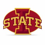 Iowa State Cyclones Pennant Shape Cut Logo Design