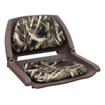 Camo Padded Plastic Fold Down Seat