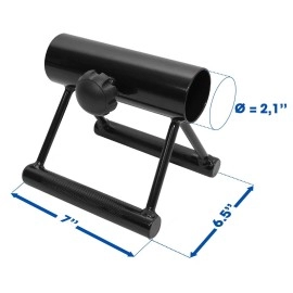 Yes4All Landmine Double D Row Handlelandmine Handle Attachment With Diamond Knurled Handles Double D Landmine Handle Fits 2I