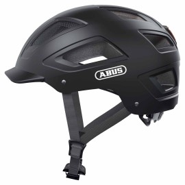 Abus Hyban 20 Cycling Helmet For Urban Commuting Velvet Black L 5661