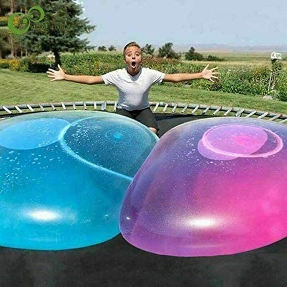 2 Pcs Bubble Ball 197 Inch Jelly Bubble Balloon Inflatable Funny Toy Ball Inflatable Ball Beach Garden Ball For Outdoor Indoor