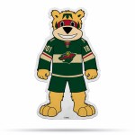 Rico Industries NHL Minnesota Wild Mascot Shape Cut Pennant - Home and Living Room D