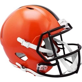 Cleveland Browns Helmet Riddell Replica Full Size Speed Style 2020