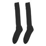 Alleson Athletic Youth Acrylic Utility Sport Socks - Black, One Size