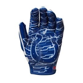 Wilson Nfl Stretch Fit Football Gloves Adult Indianapolis Colts