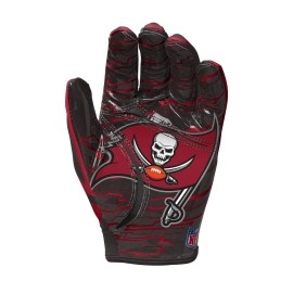 Wilson Nfl Stretch Fit Football Gloves Youth Tampa Bay Buccaneers