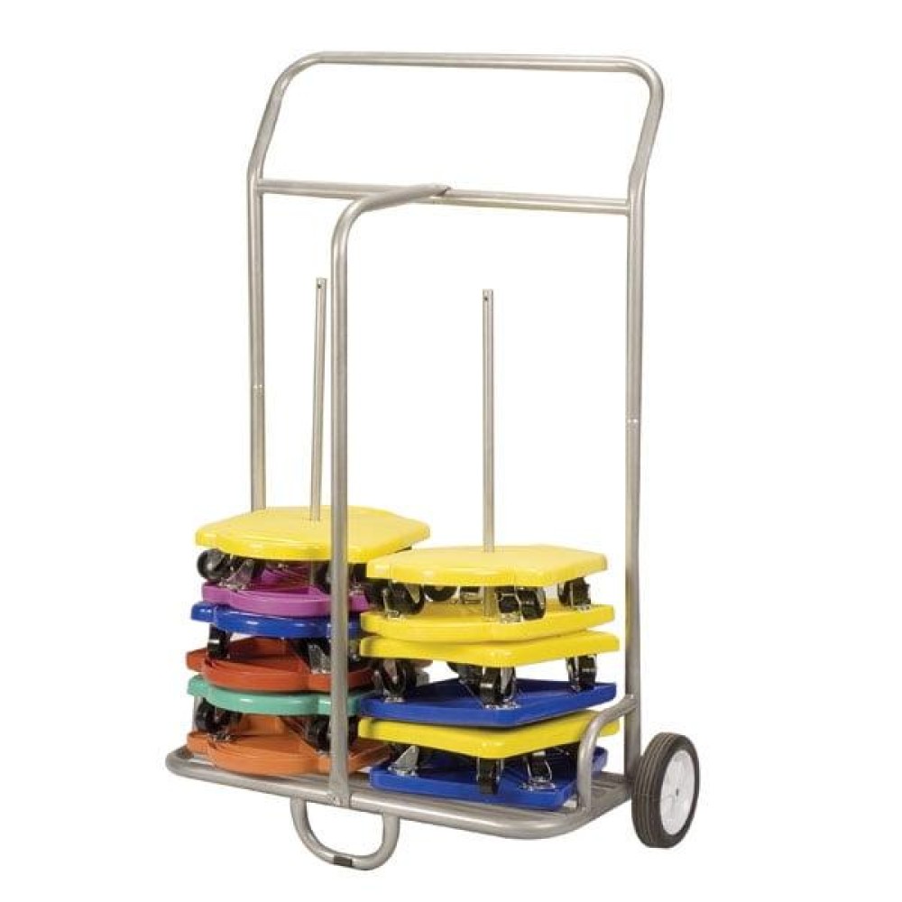 Scooter Storage Cart Silver