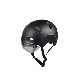 Hover1 Gr300 Impact Resistant Adult Helmet For Ages Above 14 Detachable Magnetic Visor Eps Foam Protective Padding For Com