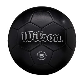 Wilson Traditional Soccer Ball Size 5 Black