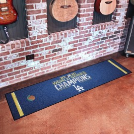 Los Angeles Dodgers 2020 World Series Champions Putting Green Mat - 1.5ft. x 6ft.