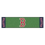 Boston Red Sox Putting Green Mat - 1.5ft. x 6ft. - B Hat Logo