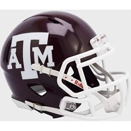 Texas A&M Aggies Helmet Riddell Replica Mini Speed Style Maroon