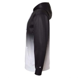 Badger Hex 2.0 Hooded Sweatshirt - Black, XL
