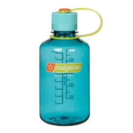 Nalgene 341566 16 oz Narrow Mouth Cerulean Bottle