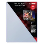 Toploader - A4 Size - 210mm x 297mm - 8.3x11.7 (25 per pack)