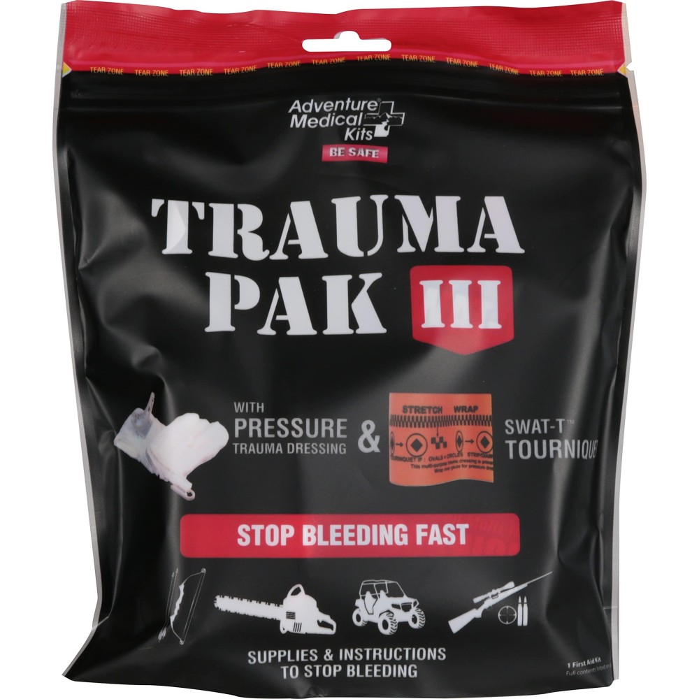 Adventure Medical Kits Trauma Pak Iii Black One Size 20640298