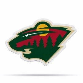 Minnesota Wild Pennant Shape Cut Logo Design