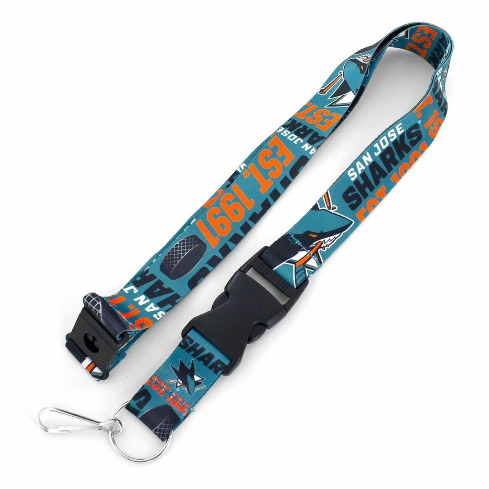 Aminco NHL San Jose Sharks Dynamic Lanyard