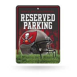 Rico Tb Buccaneers Metal Parking Sign Psm2103 Tb Buccaneers Metal Parking Sign