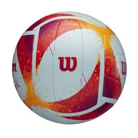 Wilson Avp Splatter Paint Outdoor Recreation Volleyball Official Size Bluemulti