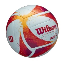 Wilson Avp Splatter Paint Outdoor Recreation Volleyball Official Size Bluemulti