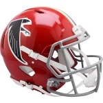 Falcons 1966 to 1969 Throwback Revolution Speed Mini Football Helmet