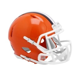 Browns 1975 to 2005 Throwback Revolution Speed Mini Football Helmet