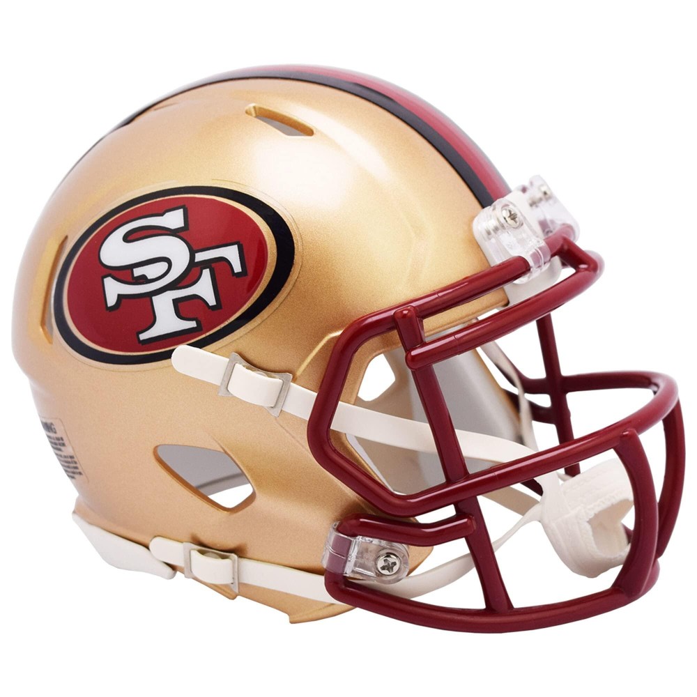 Riddell San Francisco 49ers 1996-2008 Throwback Speed Mini Helmet