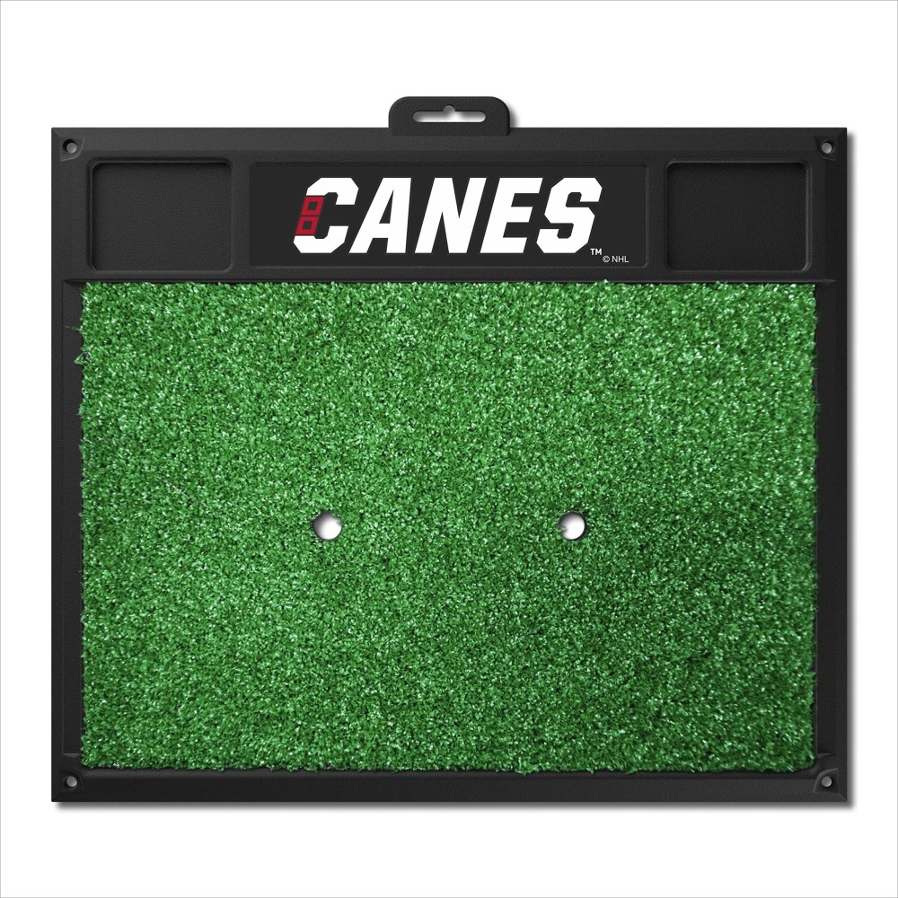 Carolina Hurricanes Golf Hitting Mat