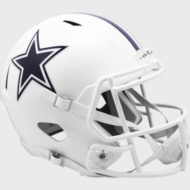 Dallas Cowboys Helmet Riddell Replica Full Size Speed Style On-Field Alternate