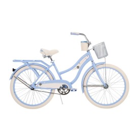 Huffy 24610 24 in. Deluxe Womens Cruiser Bike Blue - One Size