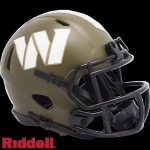 Washington Commanders Helmet Riddell Replica Mini Speed Style Salute To Service