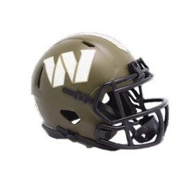 Washington Commanders Helmet Riddell Replica Mini Speed Style Salute To Service