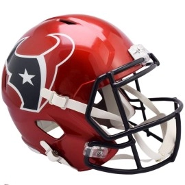 Houston Texans Helmet Riddell Replica Full Size Speed Style On-Field Alternate