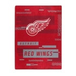 Detroit Red Wings Blanket 60x80 Raschel Digitize Design