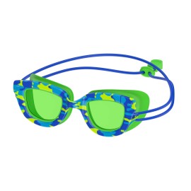 Speedo Unisexchild Swim Goggles Sunny G Ages 38 Speedo Blue Camojello Green