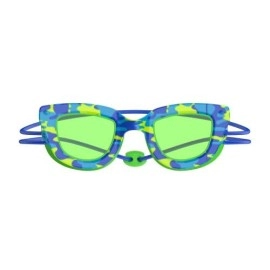 Speedo Unisexchild Swim Goggles Sunny G Ages 38 Speedo Blue Camojello Green