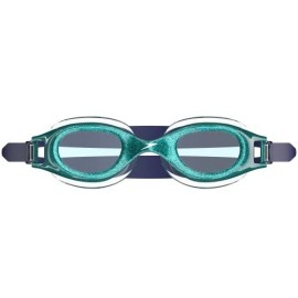 Speedo Unisexchild Swim Goggles Hydrospex Ages 614 Enamel Blue Glitterceleste