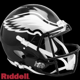 Philadelphia Eagles Helmet Riddell Authentic Full Size Speed Style On-Field Alternate