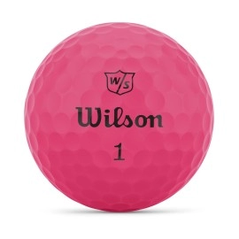 Wilson Staff Duo Soft Golf Balls 12 Pack Pink